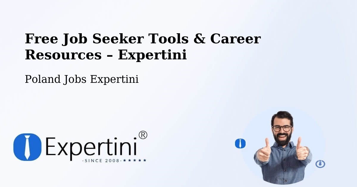 Free Job Seeker Tools & Career Resources – Chybie - Chybie, Poland Jobs Expertini