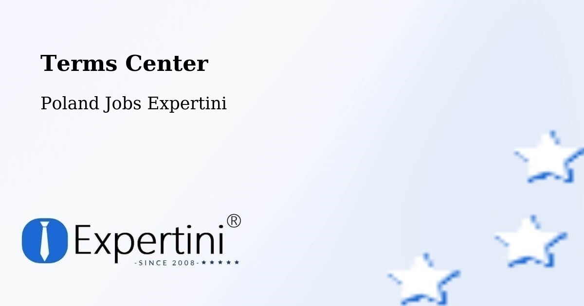 Terms of Service – Chybie - Poland Jobs Expertini